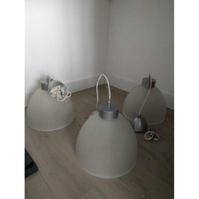 Set van 3 hanglampen