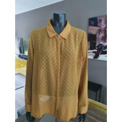 ONLY blouse okergeel mt 48