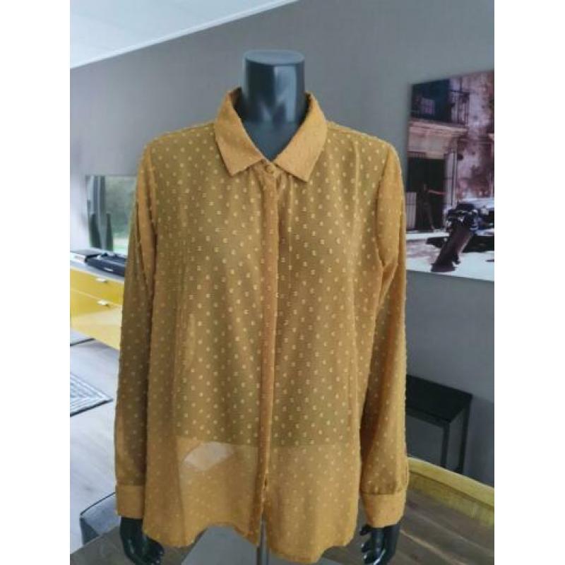 ONLY blouse okergeel mt 48