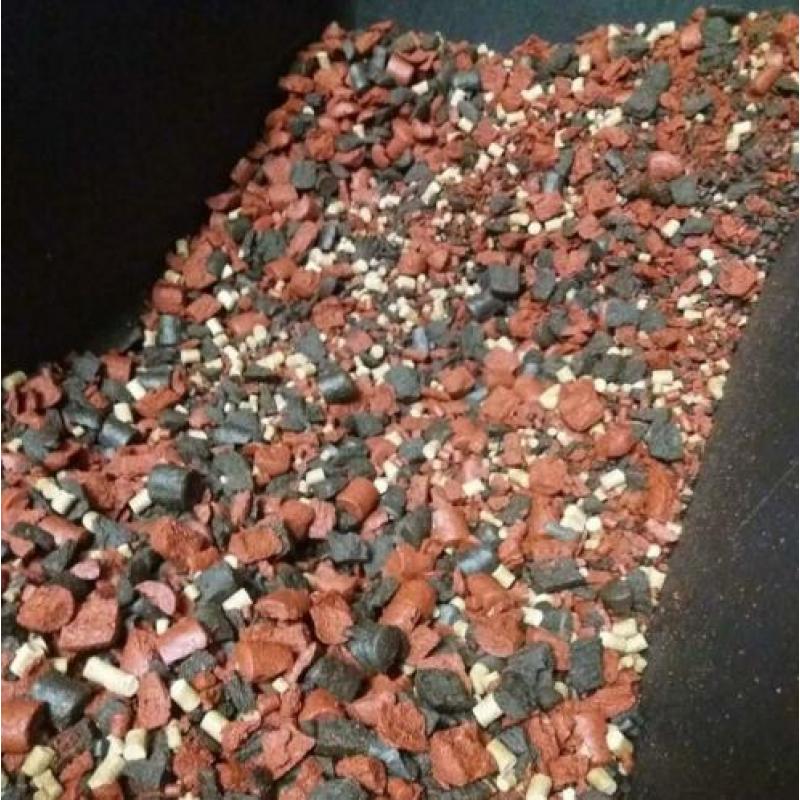 Pelletmixen van dskpellets!