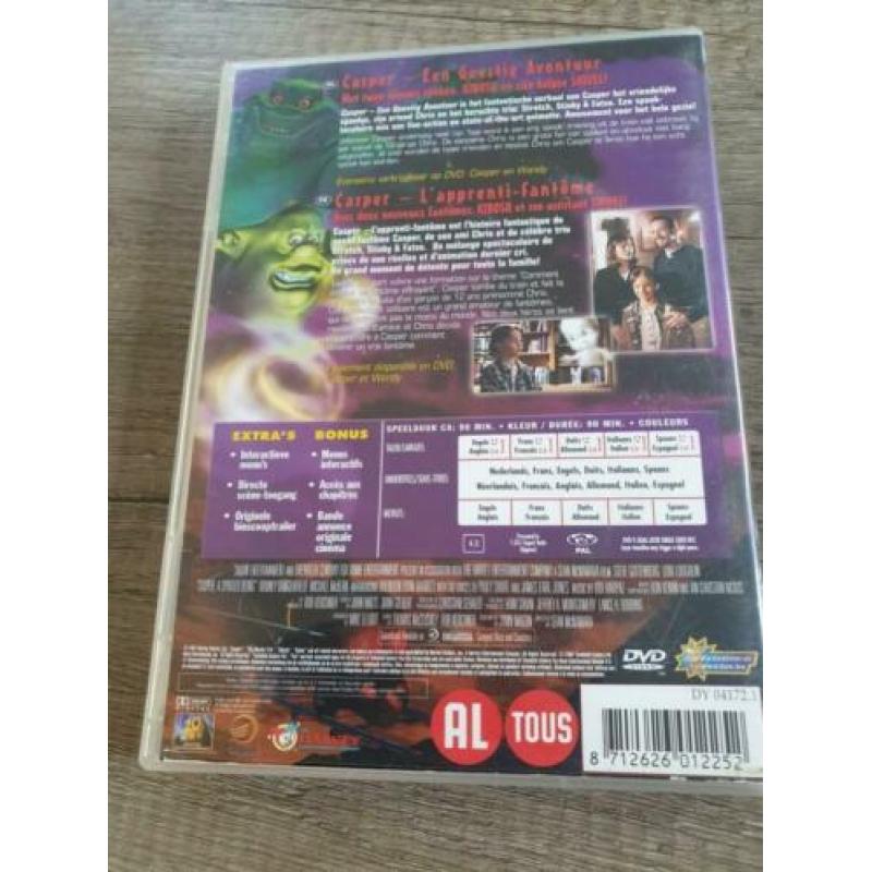 Dvd film casper spirited beginning meets wendy spookje