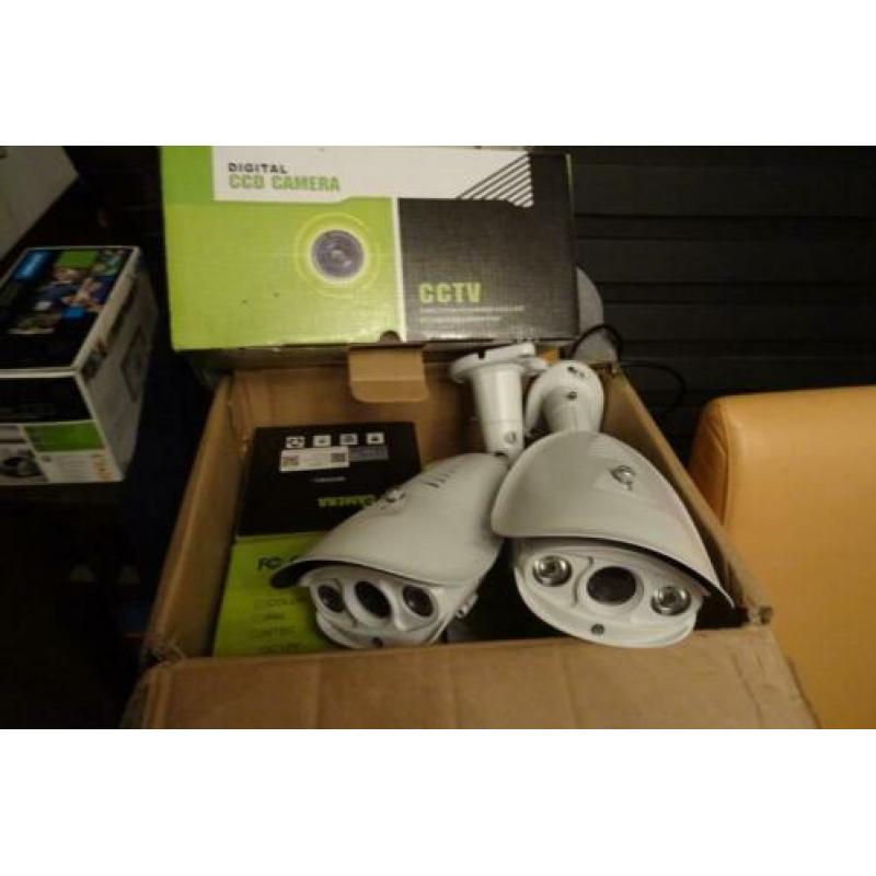 camera bewaking 4x compleet met 1 tera hard dich en video hd