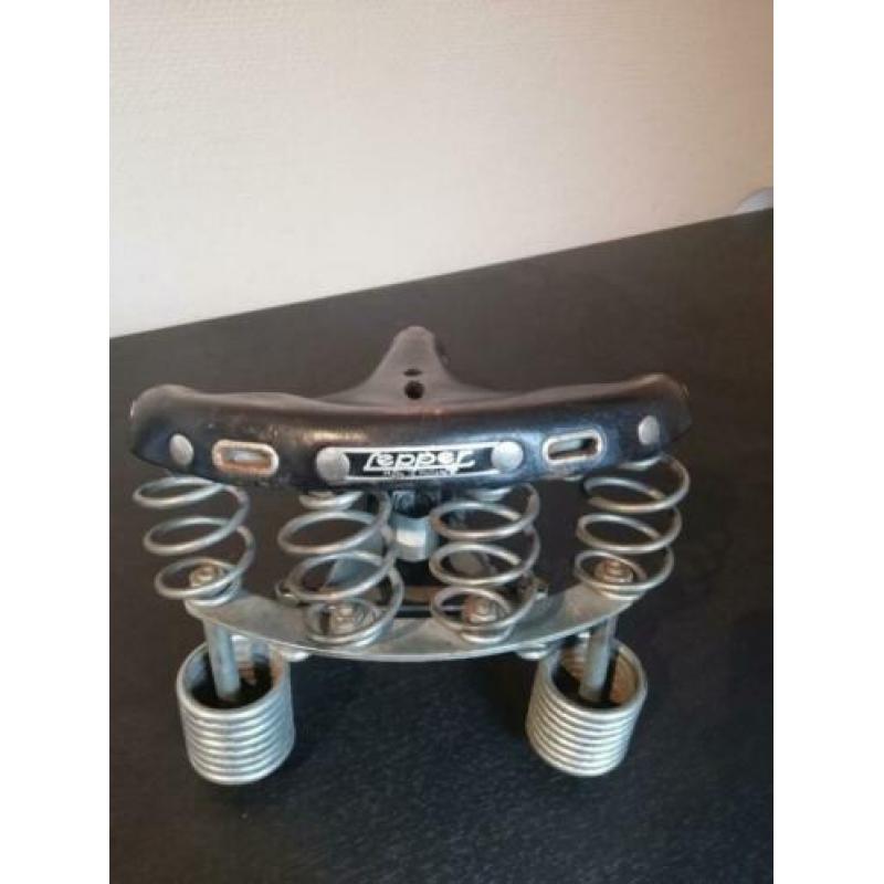Lepper Primus fiets zadel leer leren lederen fietszadel
