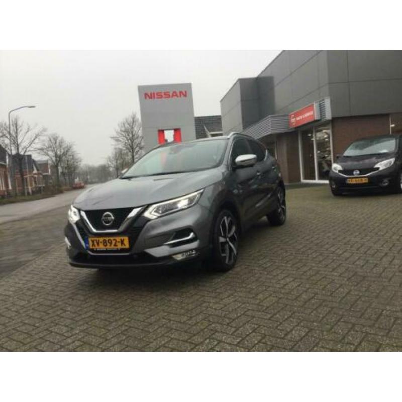 Nissan QASHQAI 1.3 DIG-T 140 Tekna Leer Bekleding Pano Dak D