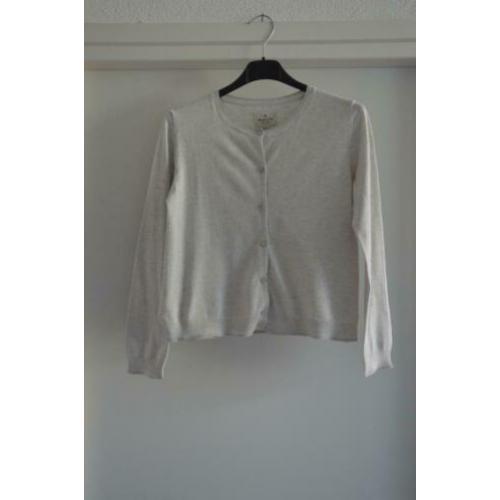 Mooi beige basic vest van Massimo Dutti