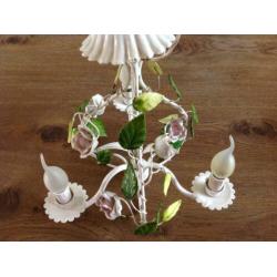 “geemailleerd france hanglamp”1950