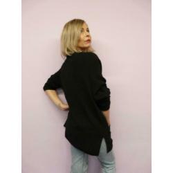 *Abfab Vintage Zwart Vest uit Finland XL*
