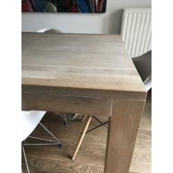 Eetkamertafel eikenhout