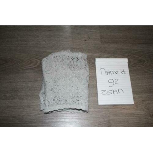 92 Shirtje en vestje Jilly en Name IT prima staat leuke set