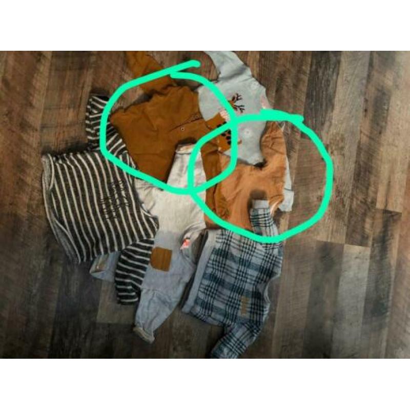 Babykleding;shirts,trui etc.Prenatal,H&M,Hema,Feetje,Name It