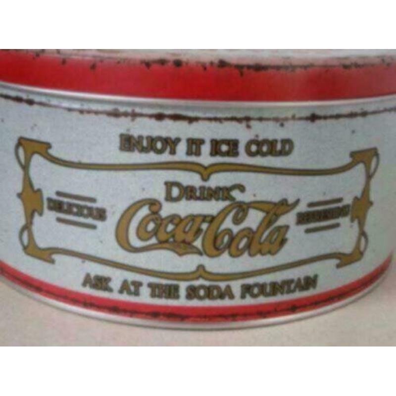 Coca Cola blik vintage look