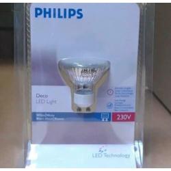 PHILIPS LED 1W GU10 kleurenlampen