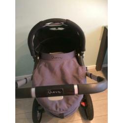 Quinny Buzz kinderwagen 3 in1 +maxicosi, gratis luiertas