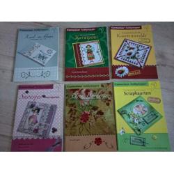 Borduur boek "Uren Borduren", Cantecleer hobby topper boeken
