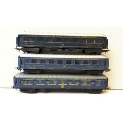 ﻿LIMA/JOUEF set CIWL Train Bleu