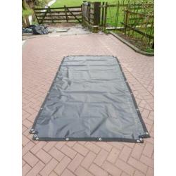 Aanhangerzeil 167 x 318 cm NIEUW pvc zeil