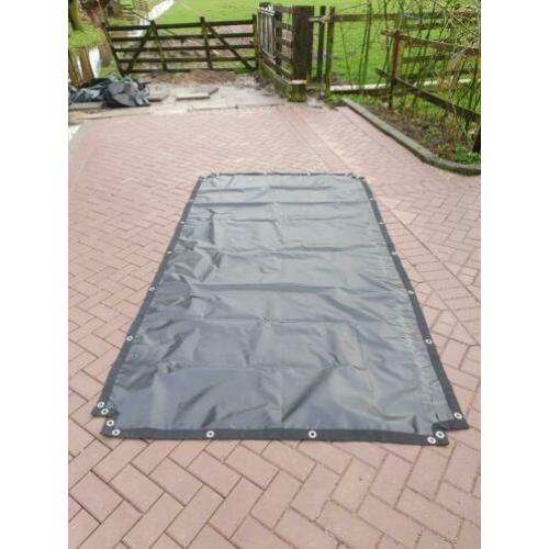 Aanhangerzeil 167 x 318 cm NIEUW pvc zeil