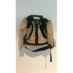 Hunter transport buiktas hond/kat beige ZGAN pet belly bag