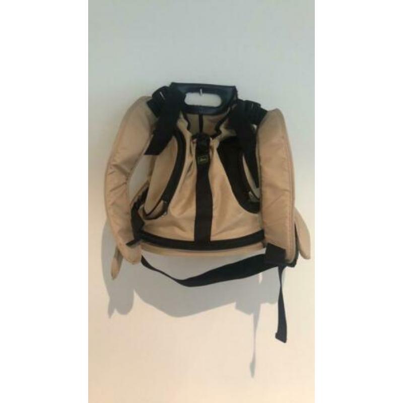 Hunter transport buiktas hond/kat beige ZGAN pet belly bag
