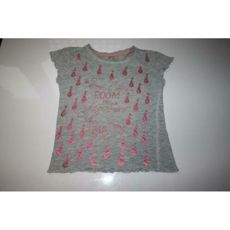92 Shirtje en vestje Jilly en Name IT prima staat leuke set
