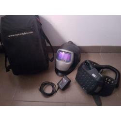 3M Speedglas 9100 Air laskap + Adflo , tas