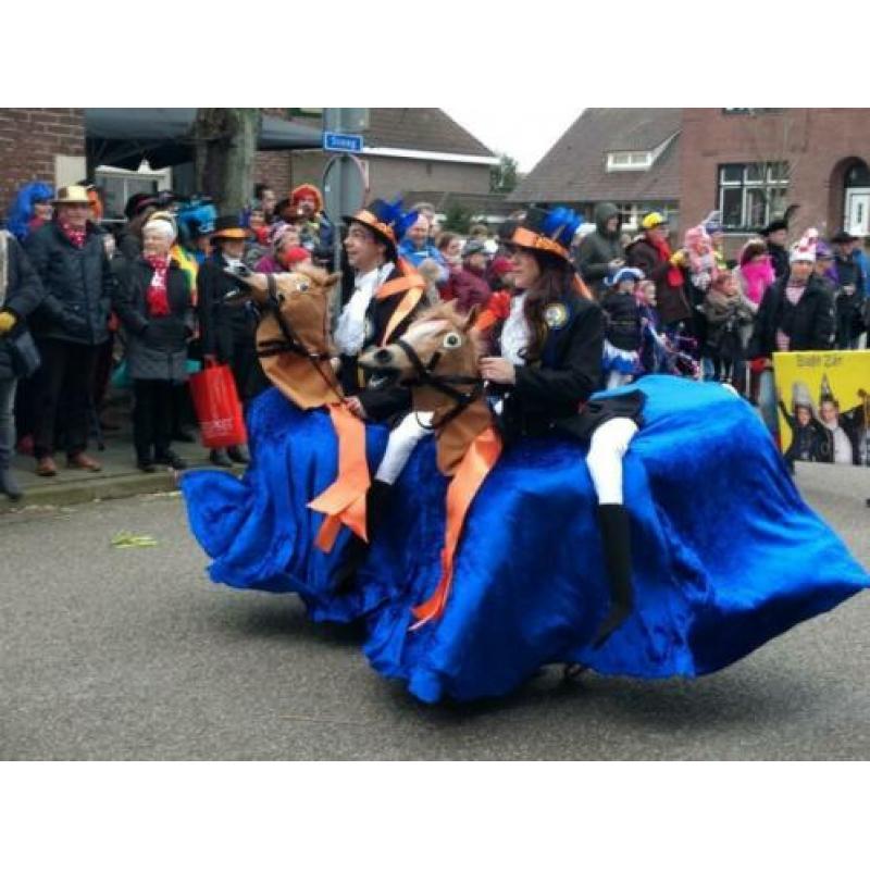 Leuke loopgroep als looppaarden.
