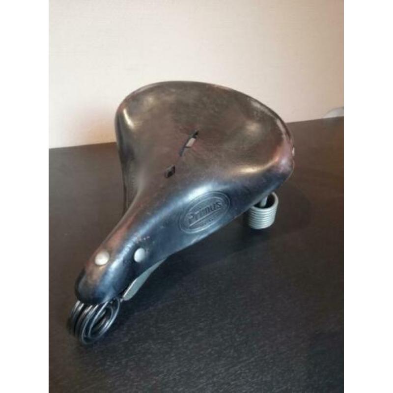 Lepper Primus fiets zadel leer leren lederen fietszadel