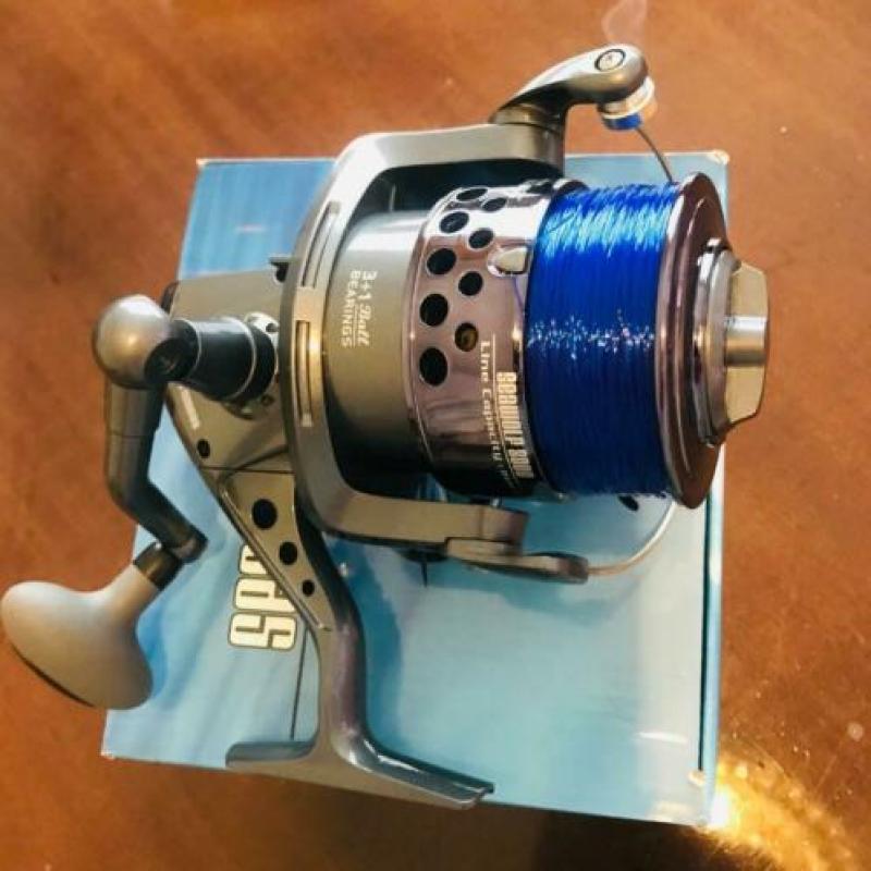 nieuw SEAWOLF 8000 sterk zee molen met 4 bearings+lijn er op