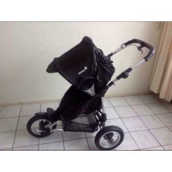 Kinderwagen zwart