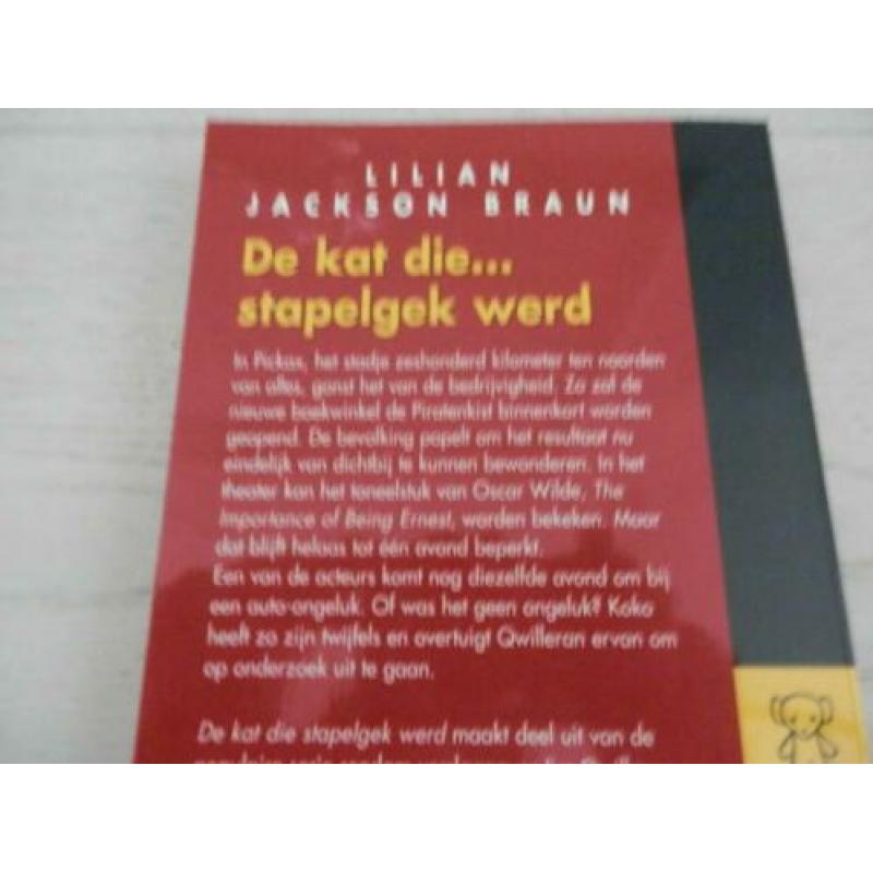 Lilian Jackson Braun : De kat die ... stapelgek werd
