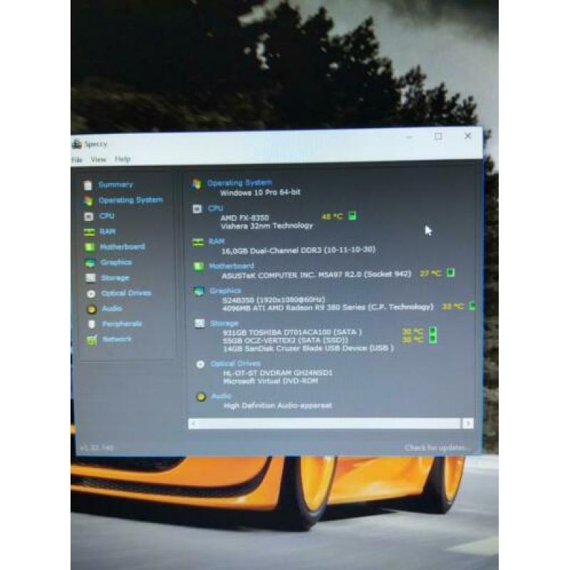 Brute Game PC FX8350 16GB R9 380X-4GB SSD, Windows 10