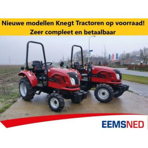 Bij Eemsned een Knegt 40 PK compact trekker Nieuw model