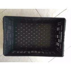 Klapkratten / vouwkratten van Kunststof Zwart