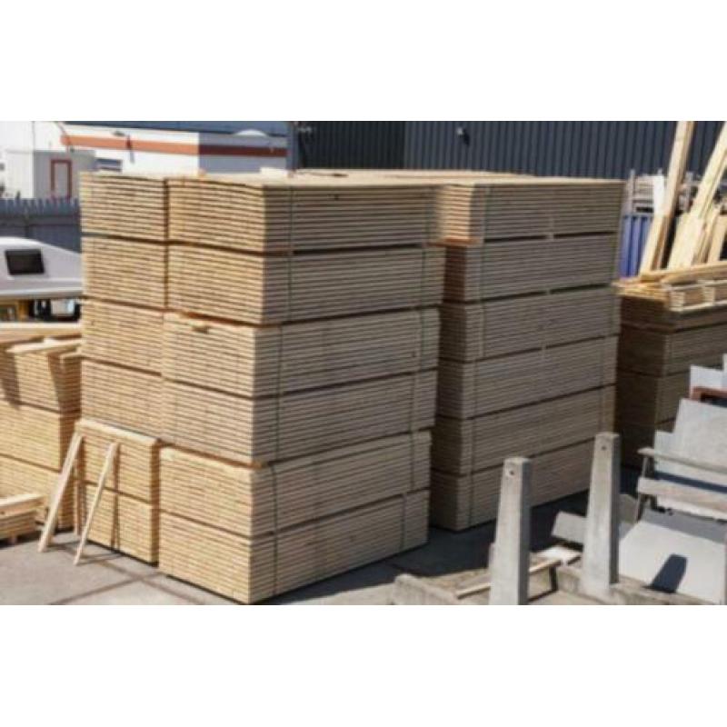 Steigerhout/steigerplanken diverse lengtes
