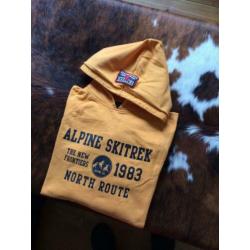 hoodie / sweater - oranje - maat L