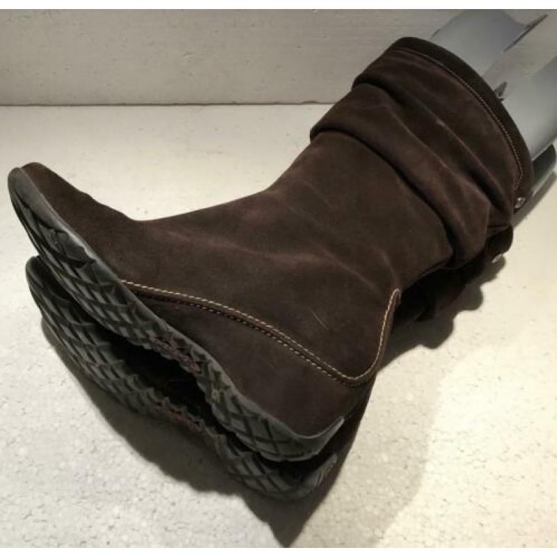 ECCO COMFORT DAMES LAARZEN BRUIN maat 37
