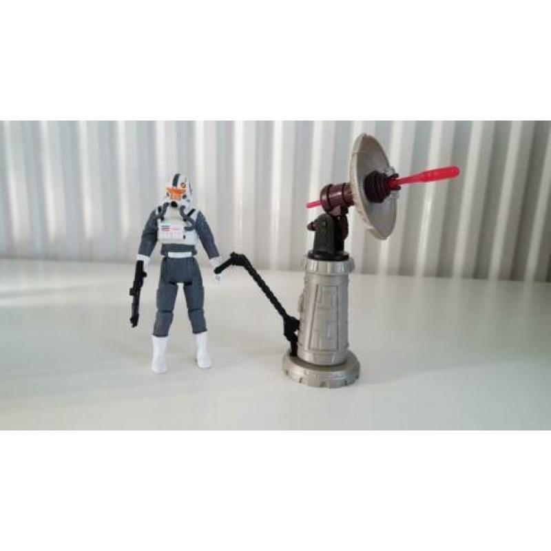 -40% Star Wars ROTS Los 34 Clone Pilot (Firing Cannon) Grey