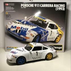 Porsche 911 Carrera racing Bburago 1:18