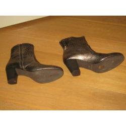 Manfield leren laarsjes maat 39