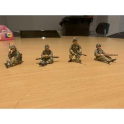 King & Country Panzer Voertuig Bijfiguren 1:30