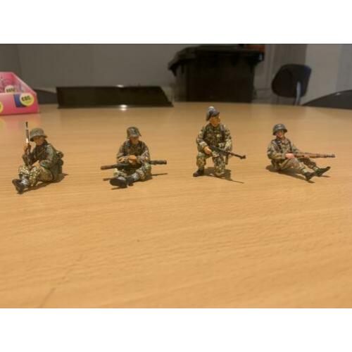 King & Country Panzer Voertuig Bijfiguren 1:30