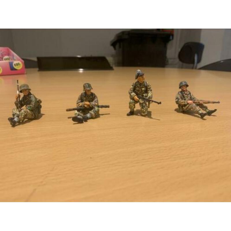 King & Country Panzer Voertuig Bijfiguren 1:30