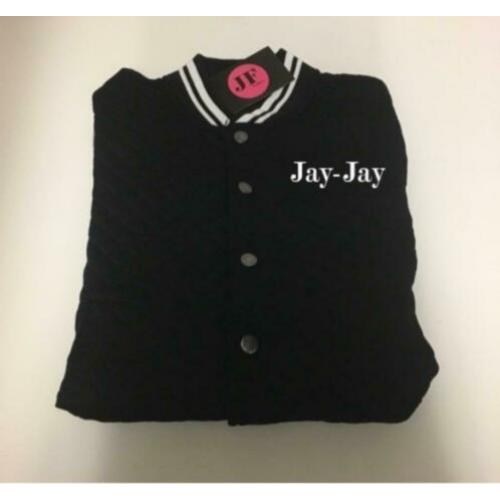 Leuk baseball vest met je eigen naam in maat 146