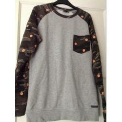 Pakket heren sweater truien/zwarte/blauwe jeans S/evt 176
