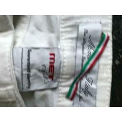 MET witte jeans