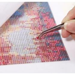 4199 full diamond painting aapje houd poesje vast