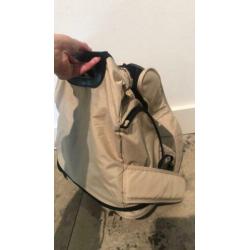 Hunter transport buiktas hond/kat beige ZGAN pet belly bag