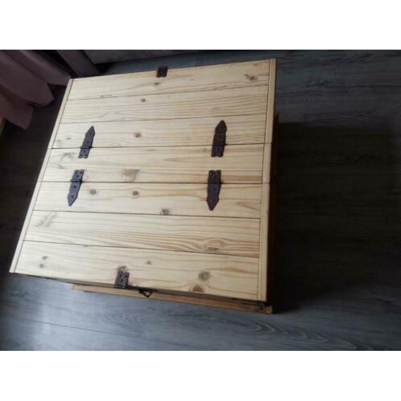 Teab Klep kist salon koffie tafel met veel opbergruimte