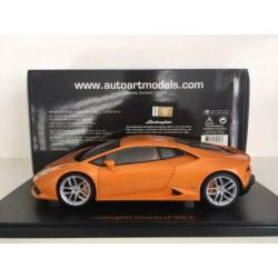 Lamborghini Huracan LP610-4 2014 oranje 1:18 (nieuw)