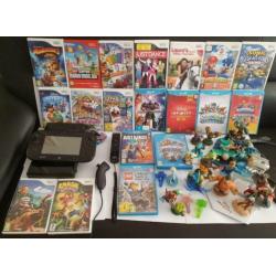 Wii u complete set met krasvrije games alles nu voor €149,95
